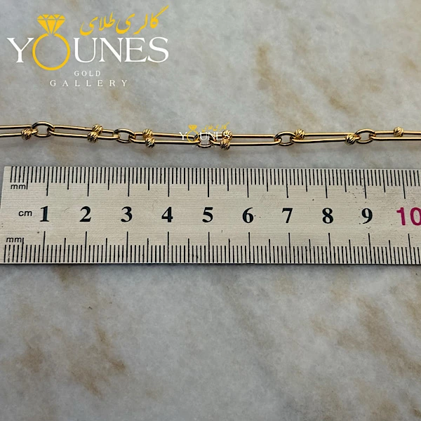 دستبند طلا دیپلمات گوی دار